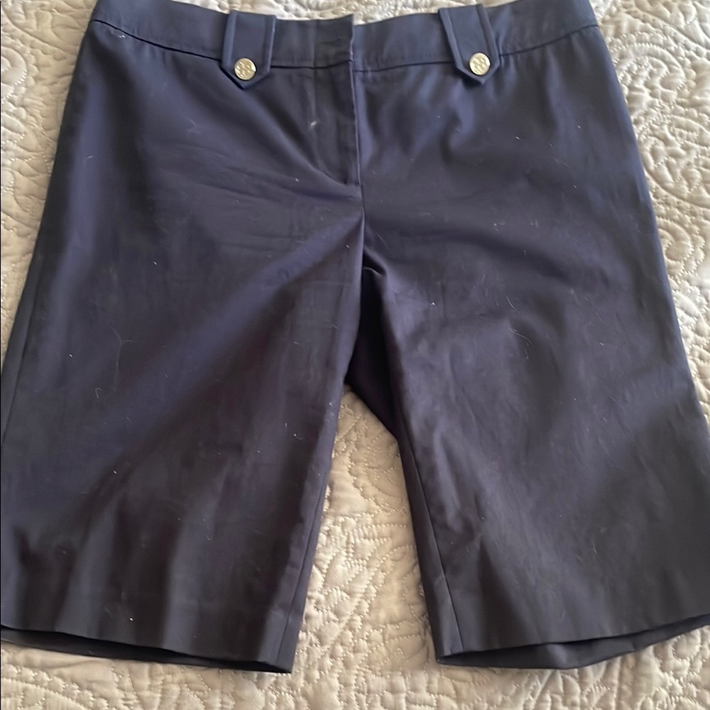 Tory Burch Navy Shorts